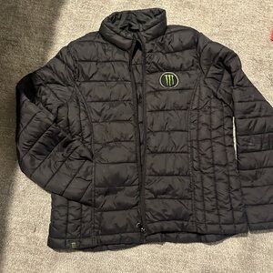 Monster Energy Women's Black Puffer Jacket